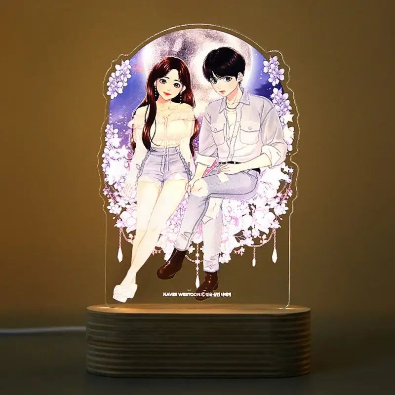 To You Who Swallowed A Star - Acrylic Romance Mood Light - WEBTOON FRIENDS - Acrylic Mood Light - Harumio
