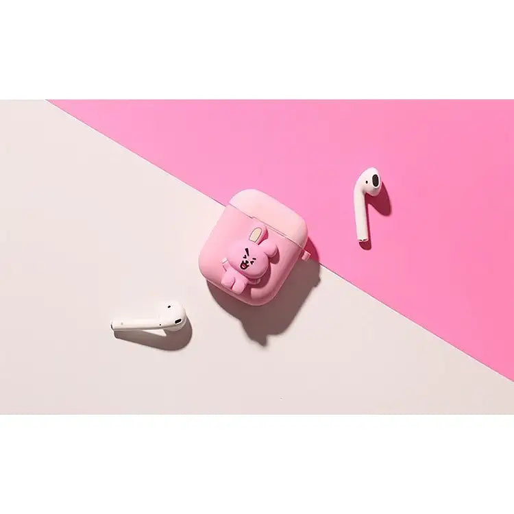 BT21 x Royche - Two-Tone AirPods Silicone Case - Type C - Royche - AirPod Case - Harumio
