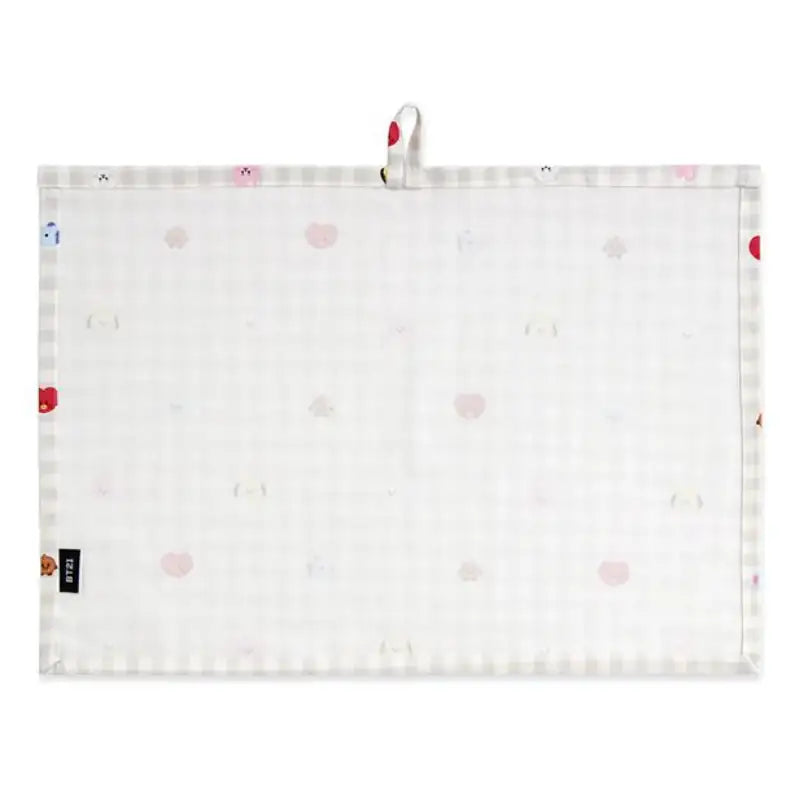 BT21- Baby Checked Table Mat - LINE FRIENDS - Kitchenware - Harumio BT21- Baby Checked Table Mat - LINE FRIENDS - Kitchenware - Harumio