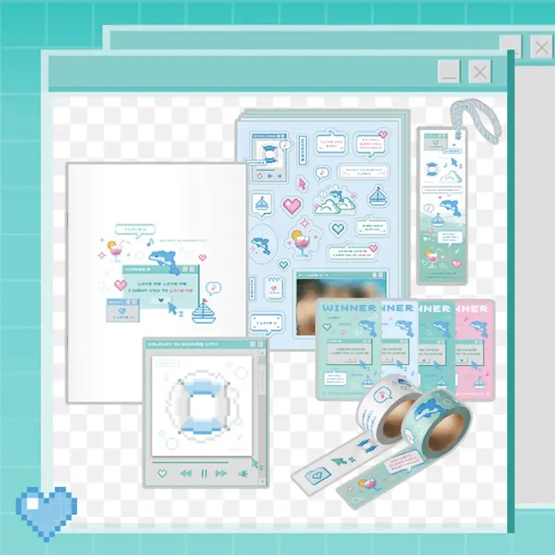 WINNER - 8th Anniversary - Deco Kit - WINNER - Stationeries - Harumio