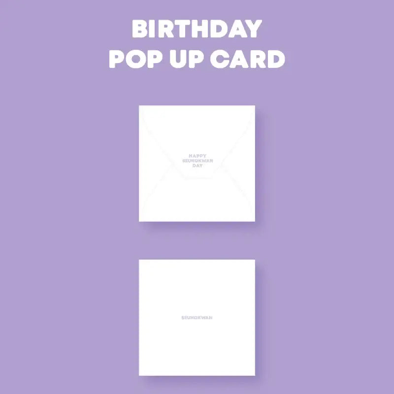 Seventeen - HAPPY SEUNGKWAN DAY Birthday Box Ver.2 - SEVENTEEN - Birthday Box - Harumio