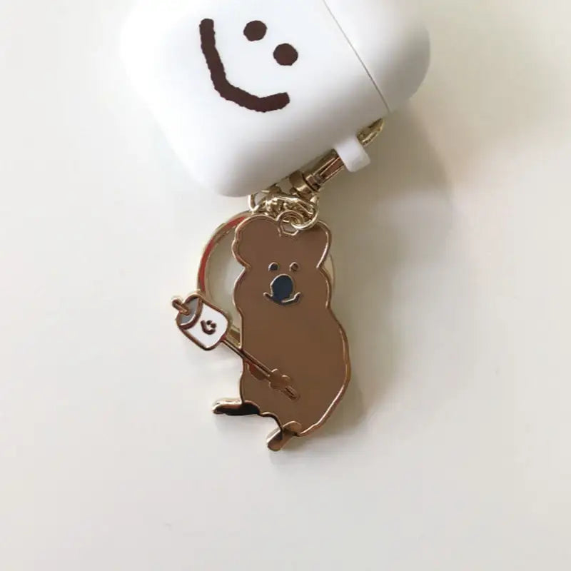 Dinotaeng - S`more Quokka Keyring - Dinotaeng - Accessories - Harumio