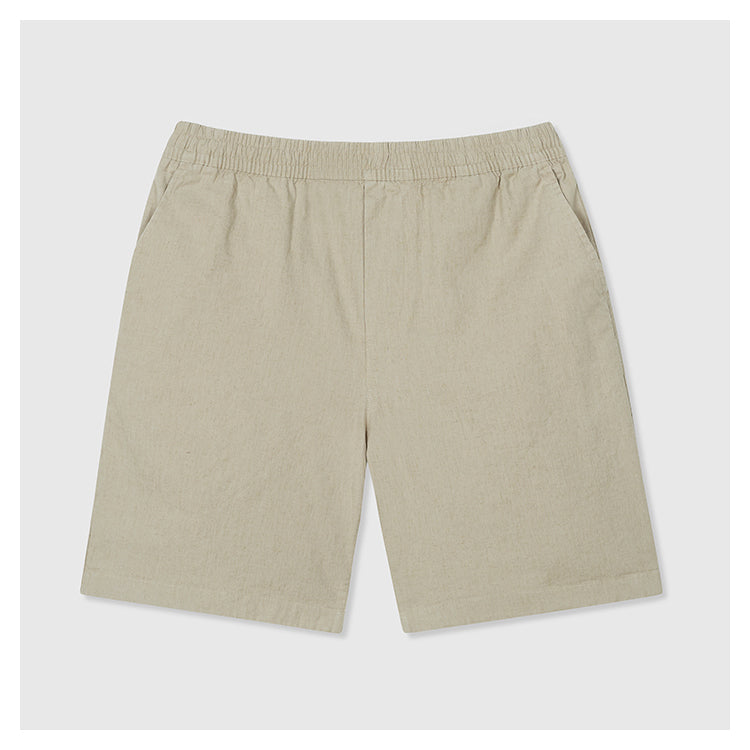 SPAO - COOLTECH Linen Banding Shorts