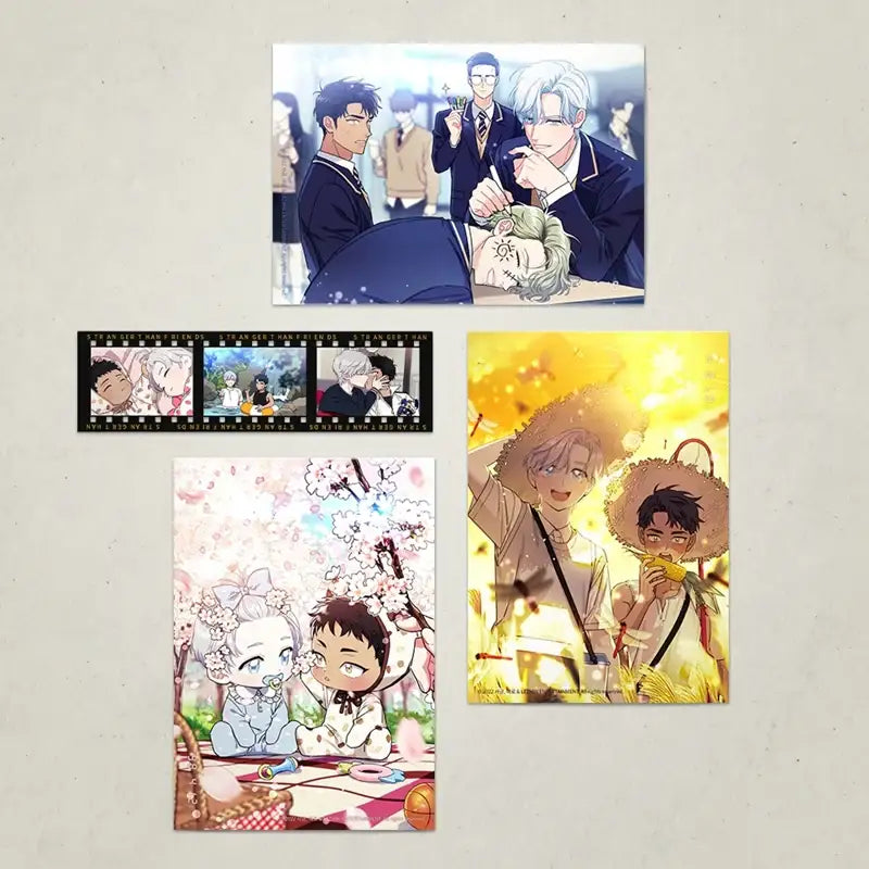 Stranger Than Friends - A Print Photo Set - Lezhin - Collectible - Harumio