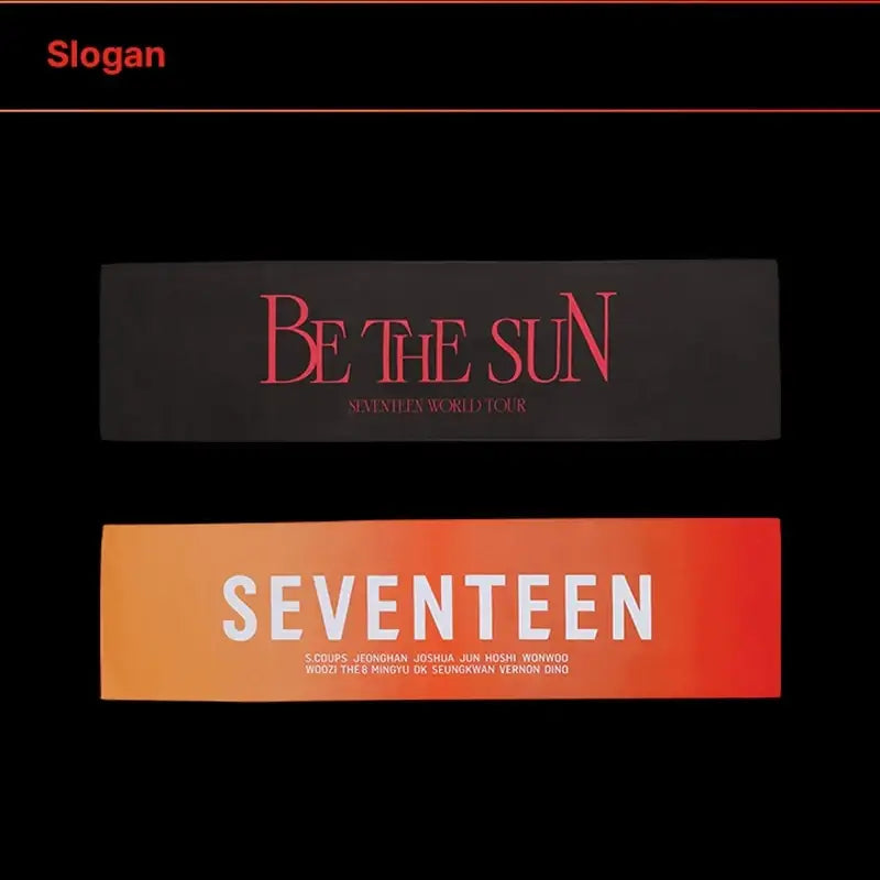 Seventeen - BE THE SUN - Slogan - SEVENTEEN - Slogan - Harumio