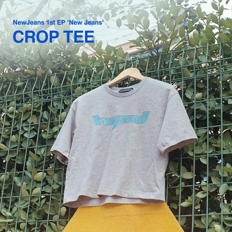 NewJeans - New Jeans - Crop Tee - NewJeans - Cropped T-shirts - Harumio