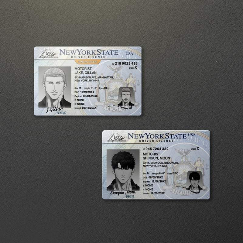 Shutline - Driver's License - Lezhin - Collectible - Harumio