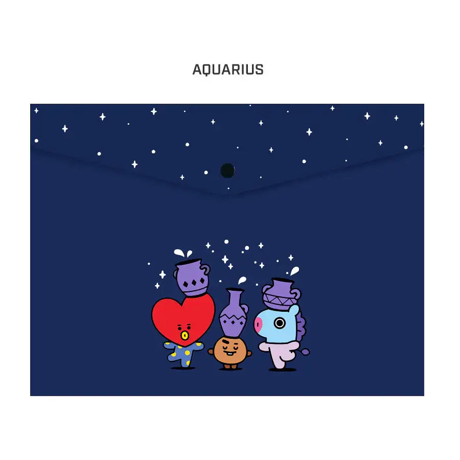 BT21 x Monopoly - Universtar PP File Pocket - Monopoly - Accessories - Harumio