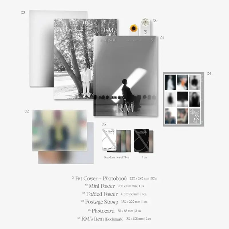 BTS - Special 8 Photo-Folio Me, Myself, and RM 'Entirety' - BTS - Books - Harumio