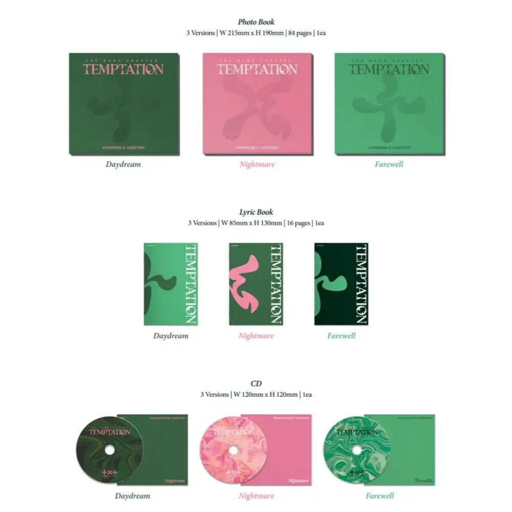 Tomorrow x Together (TXT) - The Name Chapter: Temptation (5th Mini-Album) - Tomorrow x Together (TXT) - Album - Harumio Tomorrow x Together (TXT) - The Name Chapter: Temptation (5th Mini-Album) - Tomorrow x Together (TXT) - Album - Harumio