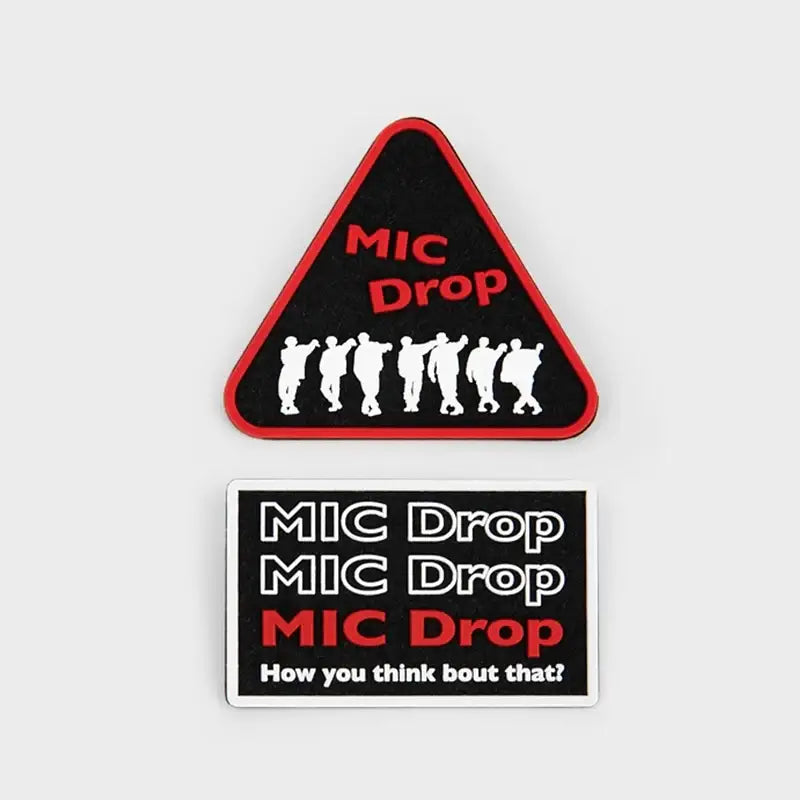 BTS - MIC Drop - Wapen Pin Badge Set - BTS - Accessories - Harumio