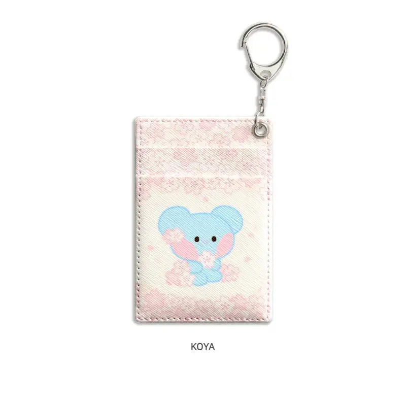 Monopoly x BT21 - Minini Card Holder - Cherry Blossom - Monopoly - Card Holder - Harumio