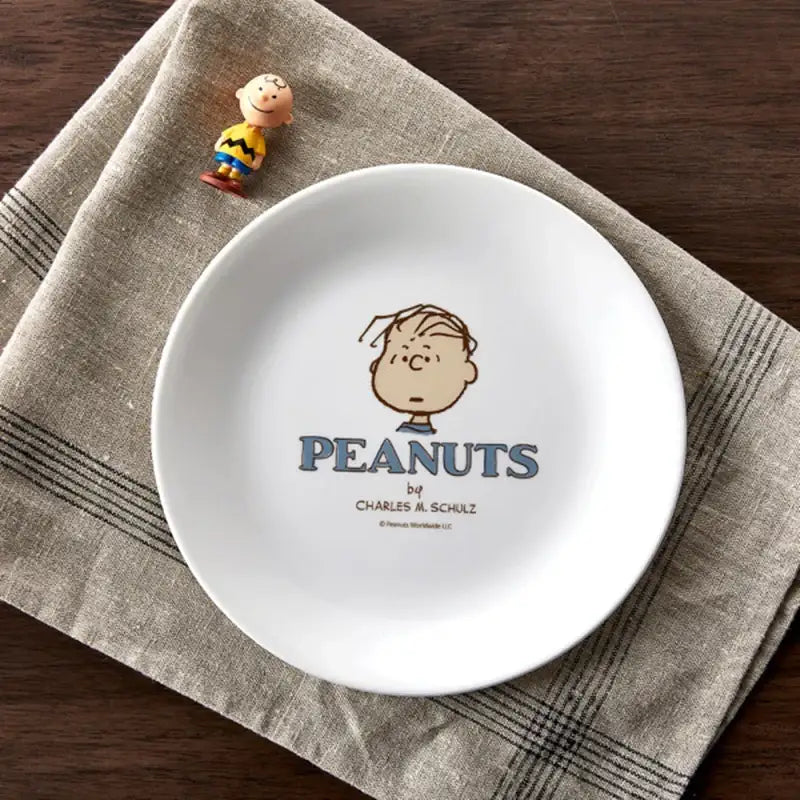 Corelle x Peanuts - Snoopy Friends - Round Plate - Modern House - Tableware - Harumio