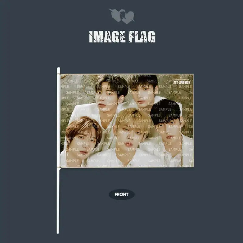 TXT - ACT:LOVESICK - Image Flag - TXT - Accessories - Harumio