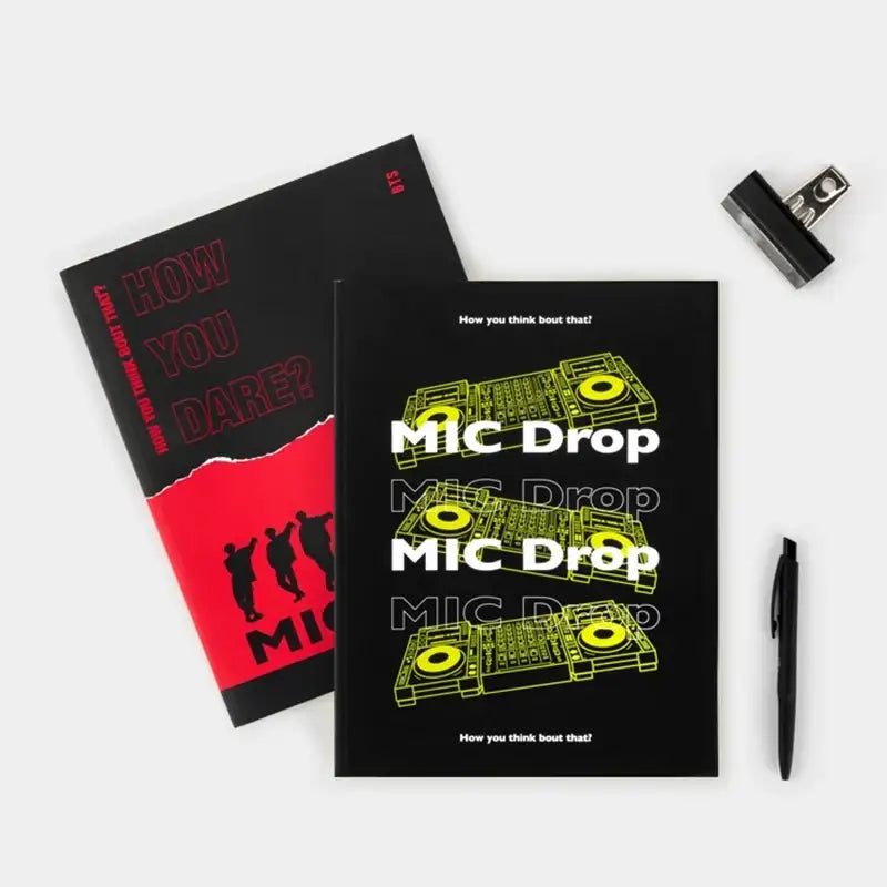 BTS - MIC Drop - Magazine Notes - BTS - Stationery - Harumio