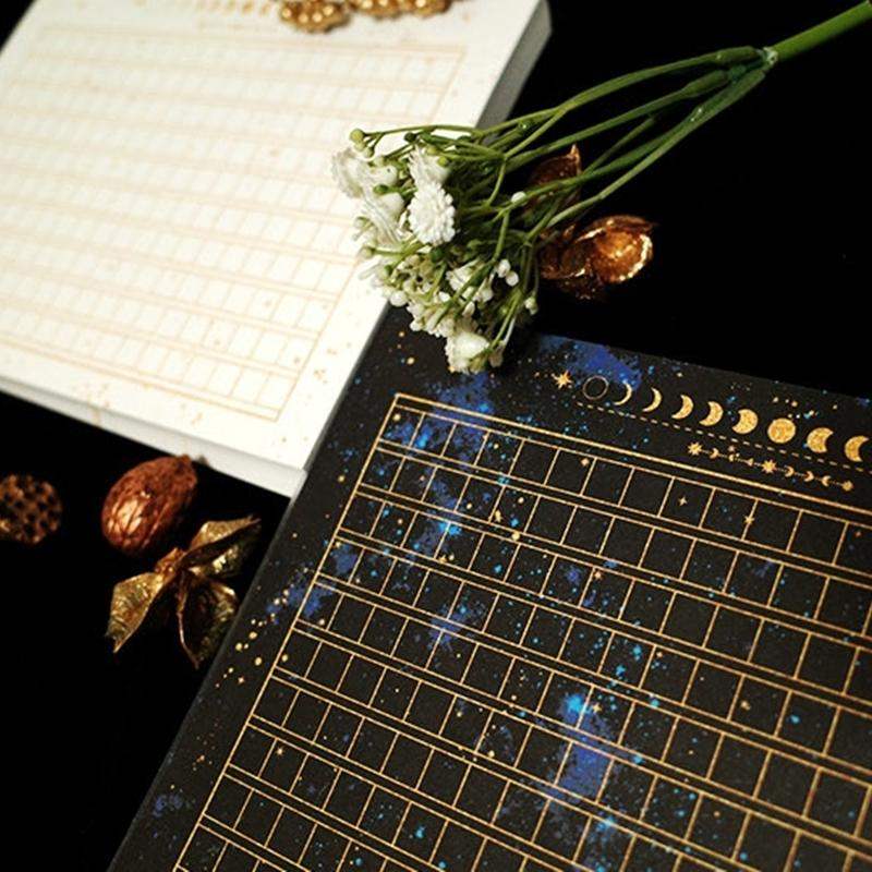 Libet - A5 Moon Manuscript Note Paper - Libet - Stationary - Harumio