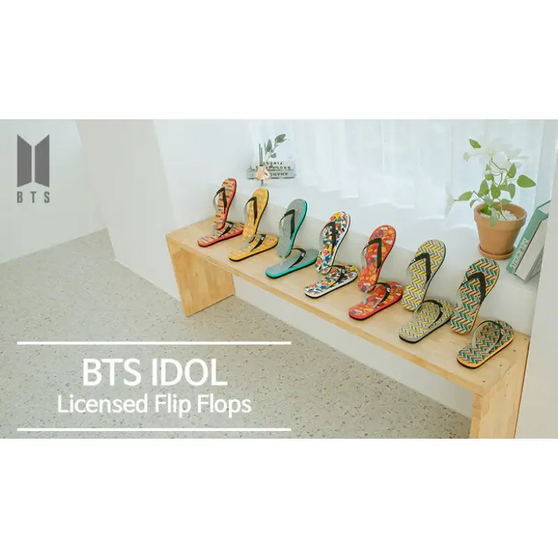 BTS X THE FORMNA - IDOL Flip Flops - BTS X THE FORMNA - Flip Flops - Harumio BTS X THE FORMNA - IDOL Flip Flops - BTS X THE FORMNA - Flip Flops - Harumio
