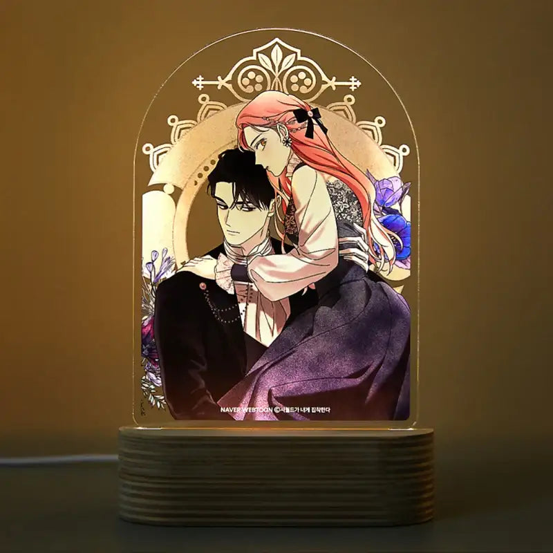 My In-Laws Are Obsessed With Me - Acrylic Romance Mood Light - WEBTOON FRIENDS - Acrylic Mood Light - Harumio