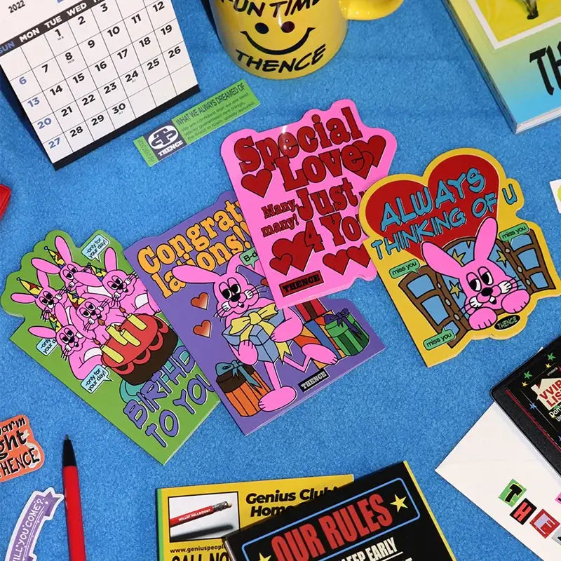 THENCE - Bunny Card Set - THENCE - Cards - Harumio