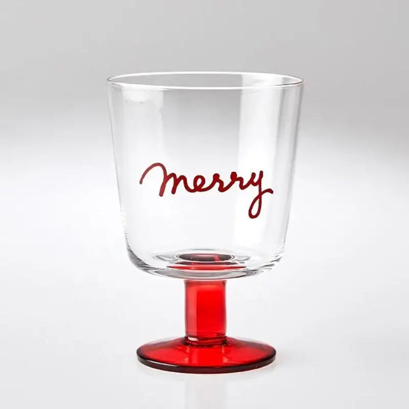 Korean Winter Story - Goblet Glass - Modern House - Goblet Glass - Harumio Korean Winter Story - Goblet Glass - Modern House - Goblet Glass - Harumio
