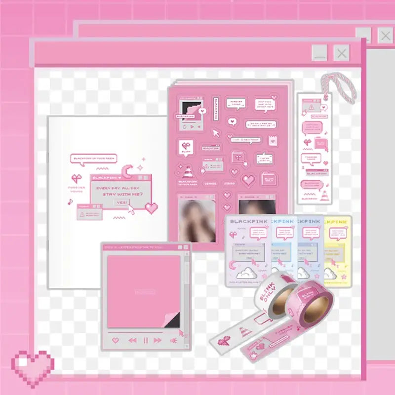 BlackPink - 6th Anniversary - Deco Kit - BlackPink - Stationeries - Harumio