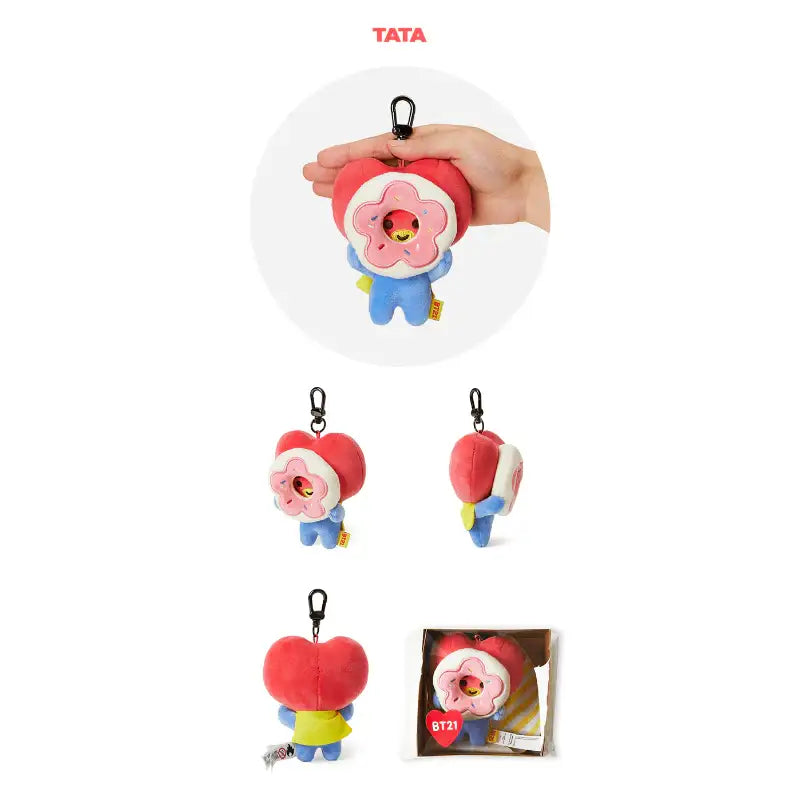 BT21 - 22 Sweet Things Plush Keyring - BT21 - Keyrings - Harumio