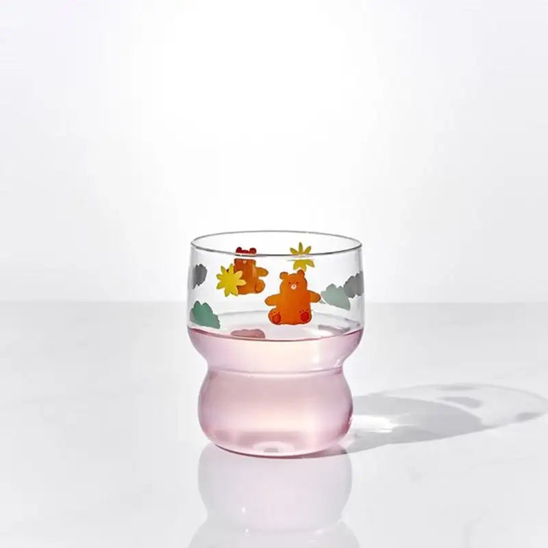 Korean Little Buddy - Dongle Glass Cup - Modern House - Tableware - Harumio