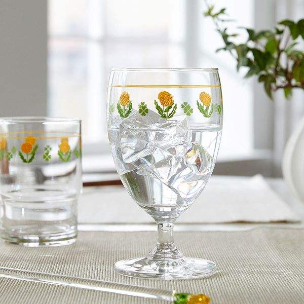 Korean L Dandelion - Clover Goblet Glass - Modern House - Tableware - Harumio