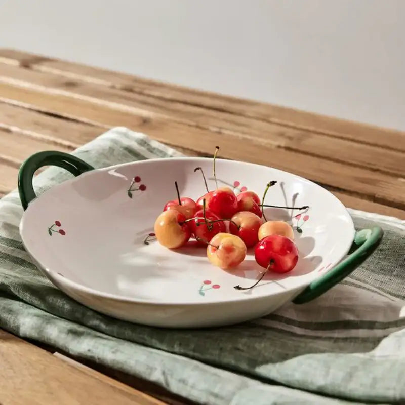 Korean Picnic Day - Double Handle Bowl - Modern House - Kitchenware - Harumio