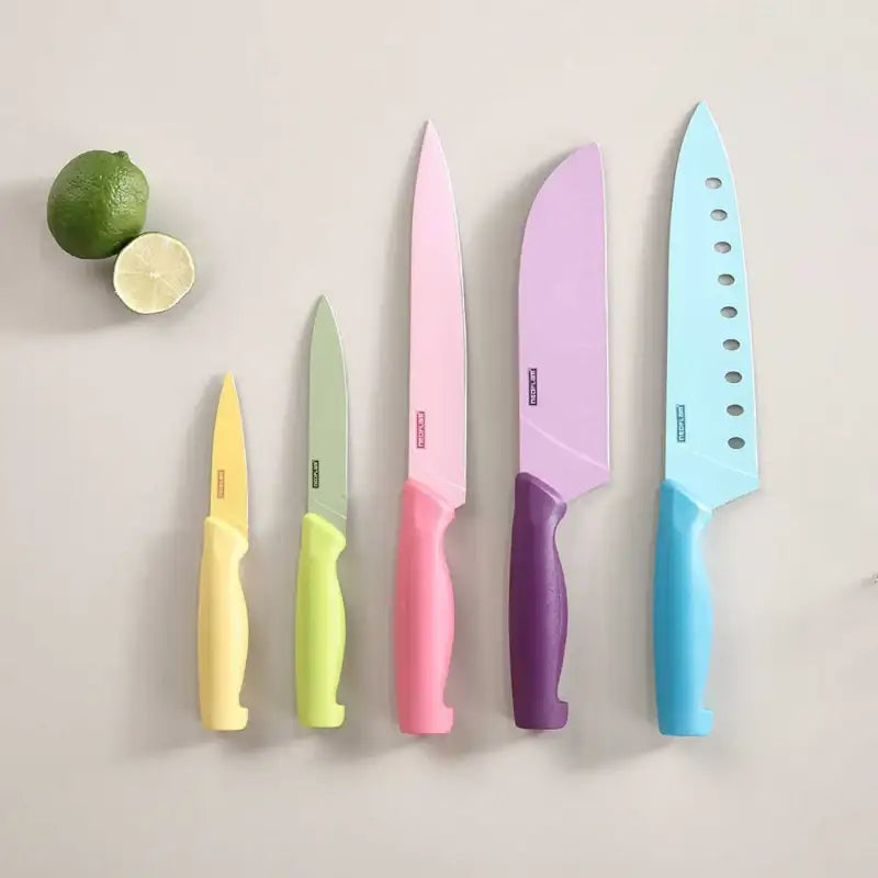 Neoflam - Antibacterial Color Knives Set of 5 - Neoflam - Knives Set - Harumio
