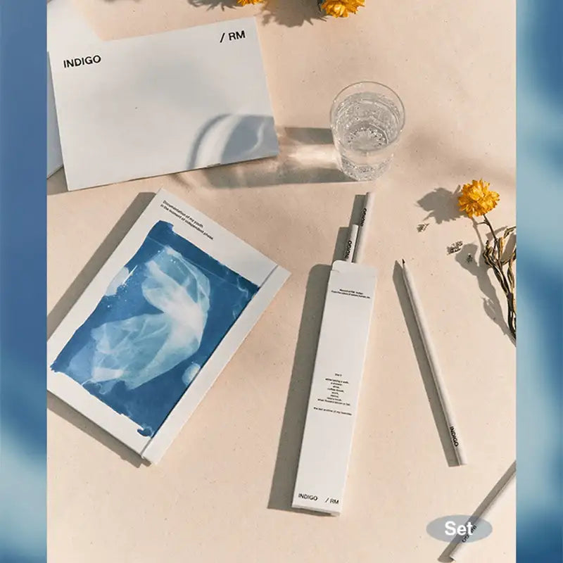 BTS RM - Indigo - Diary & Pencil Set - BTS - Diary - Harumio