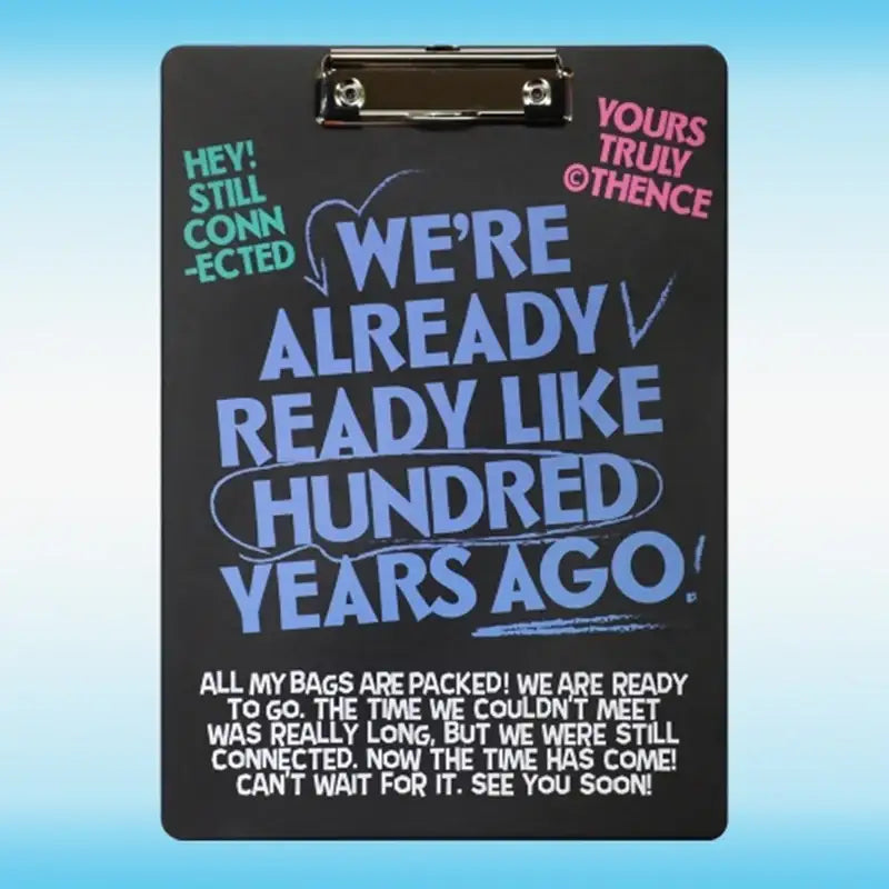 THENCE - A4 Clip Board - THENCE - Stationeries - Harumio