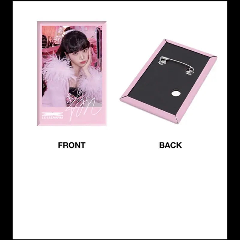 LE SSERAFIM - FEARLESS JAPAN - Photo Can Badge - LE SSERAFIM - Keyrings - Harumio