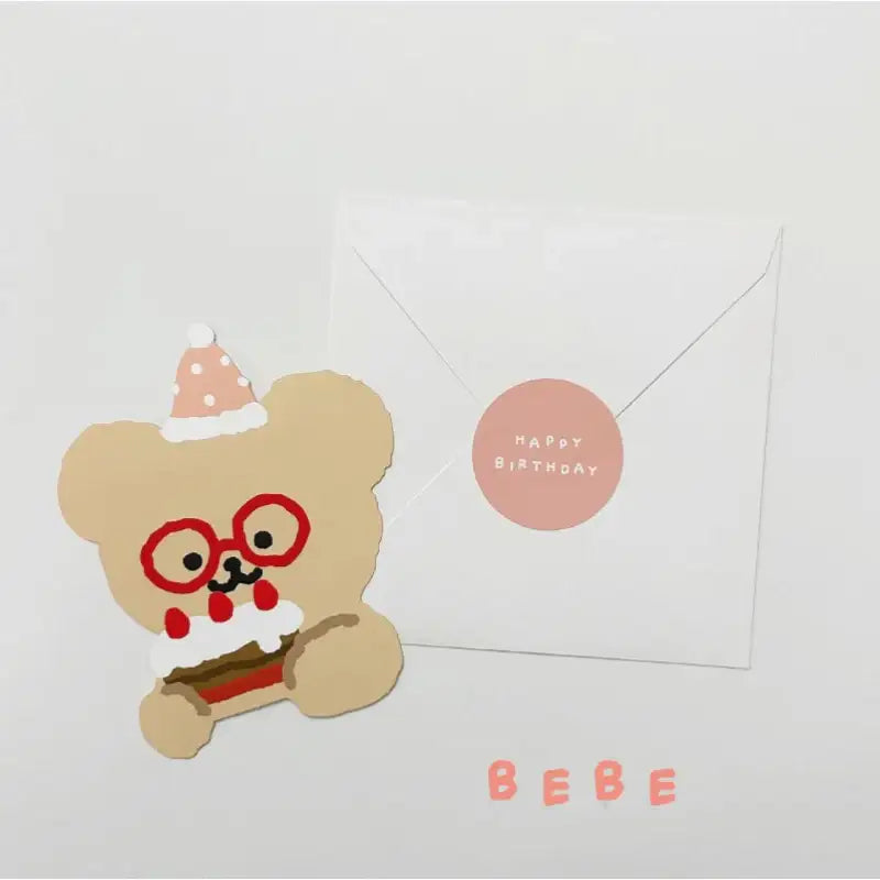 Teteum - Happy Birthday Card - Teteum - Card - Harumio