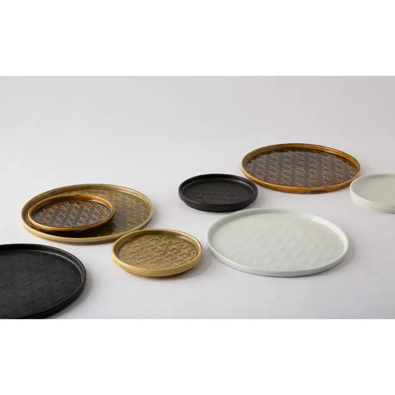 Chaora - Snowflake Round Plate - Chaora - Tableware - Harumio Chaora - Snowflake Round Plate - Chaora - Tableware - Harumio