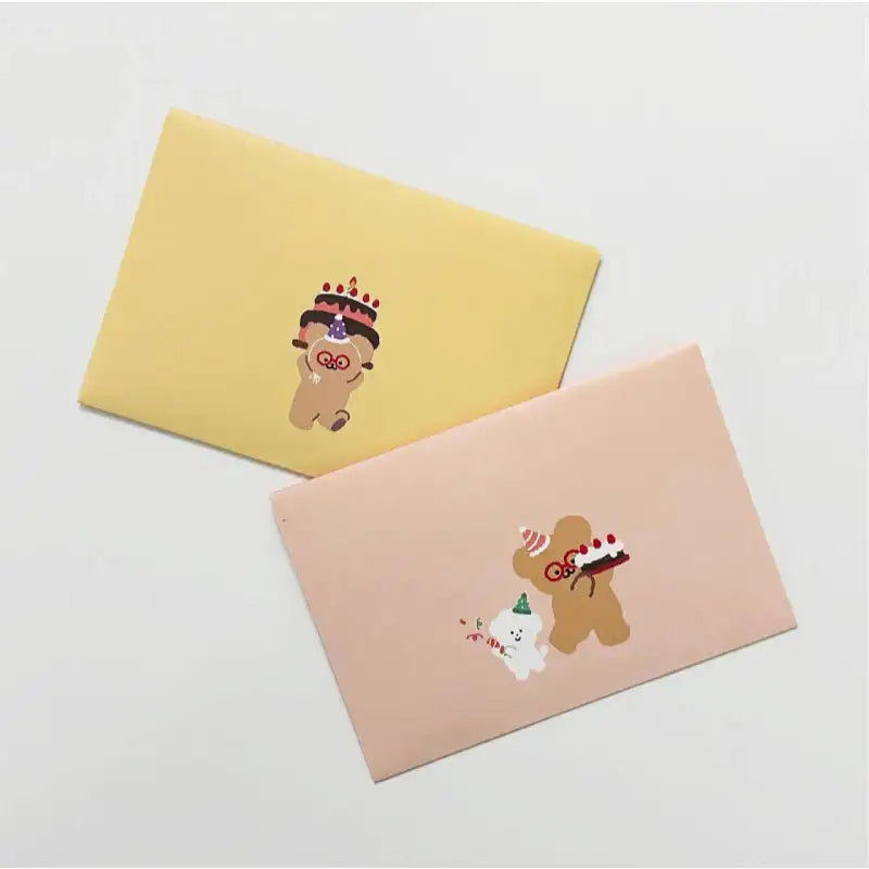 Teteum - Happy Birthday Letter - Teteum - Card - Harumio