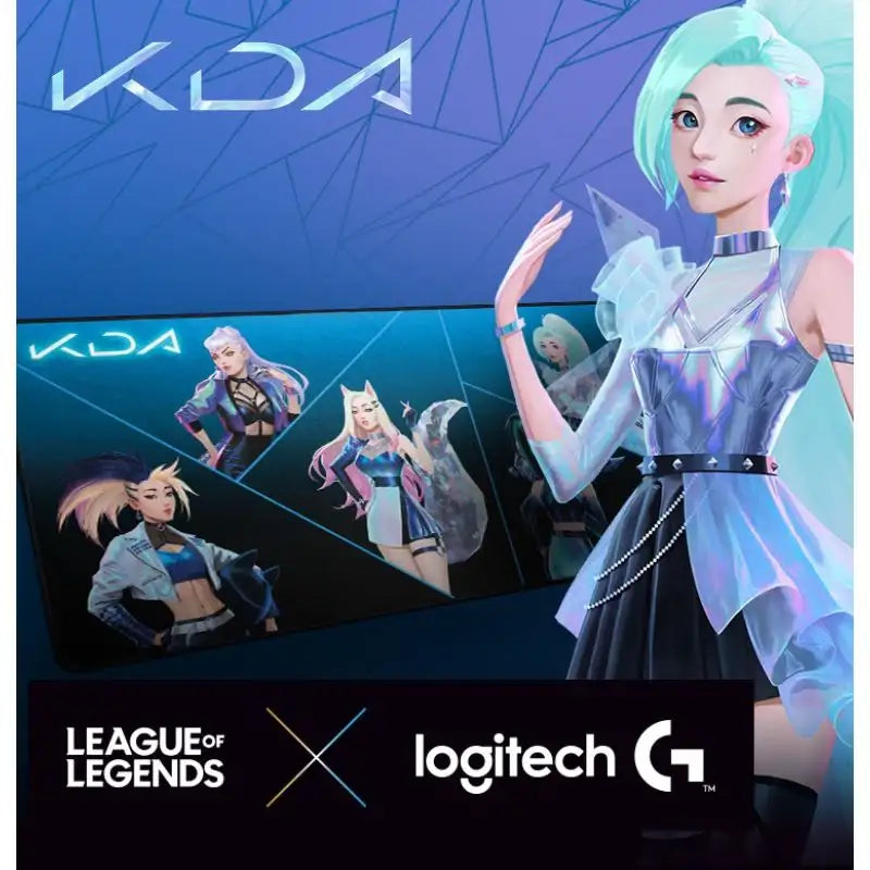 Logitech x LoL - G840 XL Gaming Mousepad - Logitech - Mouse Pads - Harumio