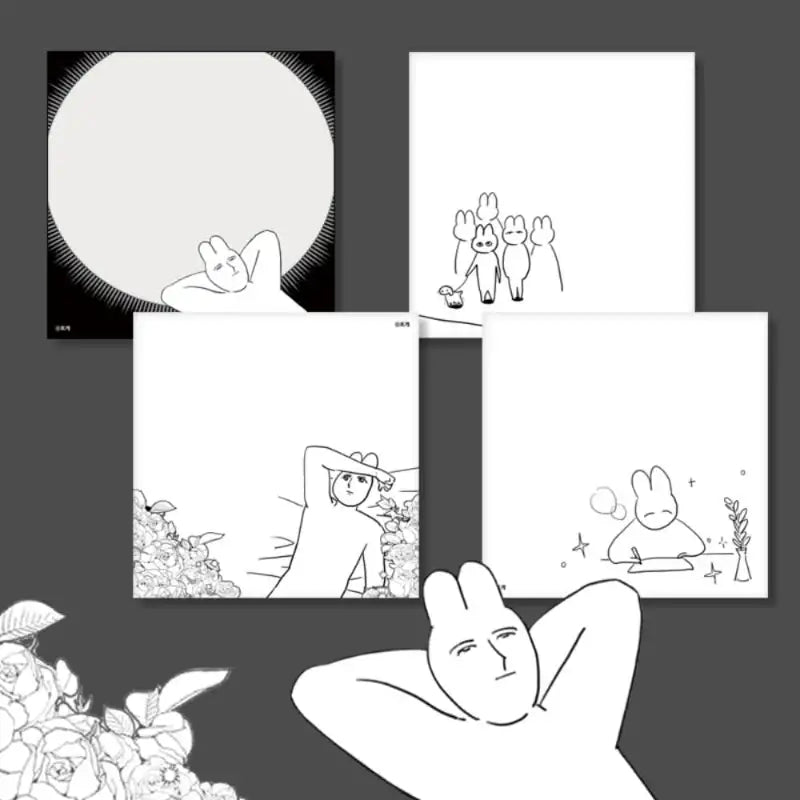 There is Nothing - Memo Pad - Webtoon Shop - Stationery & Office Supplies - Harumio