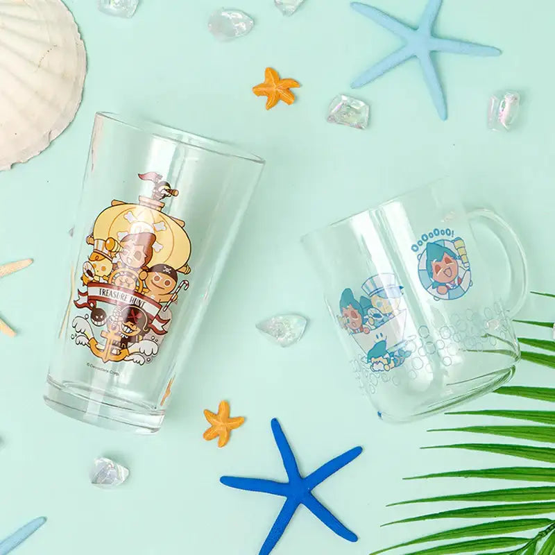 Cookie Run - Treasure Hunt Glass Cup - Cookie Run - Kitchenware - Harumio