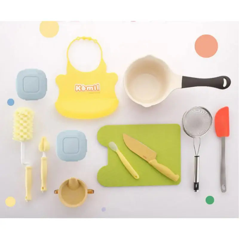 Neoflam - Komil Baby Food Cooking Utensils Set of 10 - Neoflam - Cooking Utensils Set - Harumio Neoflam - Komil Baby Food Cooking Utensils Set of 10 - Neoflam - Cooking Utensils Set - Harumio