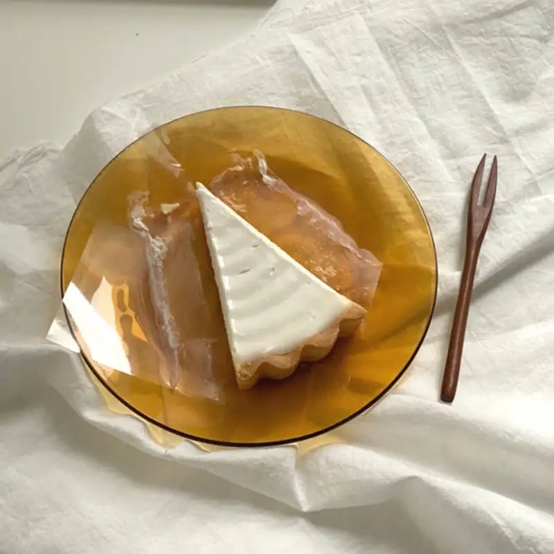 Like A Cafe - Amber Dessert Plate - Like A Cafe - Plates - Harumio