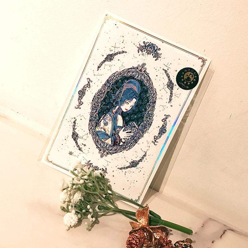 Libet - A Girl With Hologram Foil Sticker - Libet - Stationary - Harumio