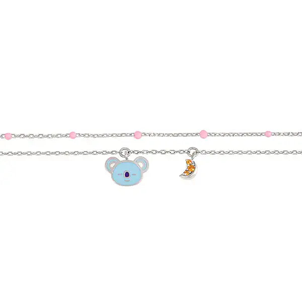 BT21 x OST - Silver Bracelet Ver. 2 - Koya - BT21 - Bracelets - Harumio