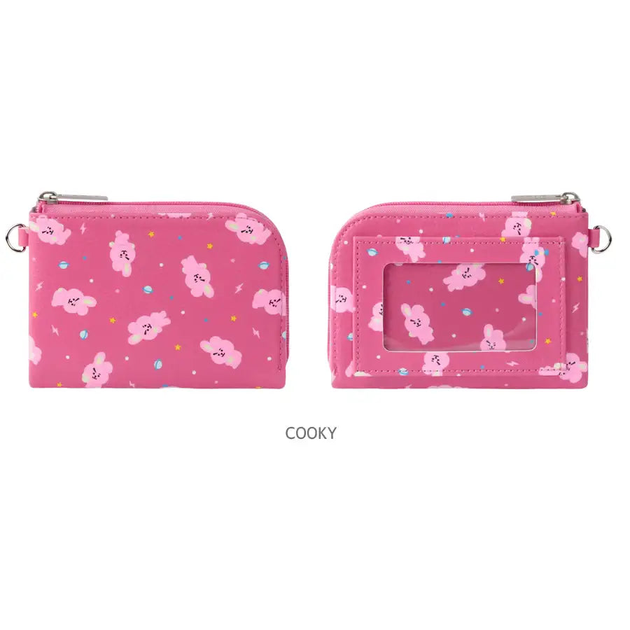 BT21 x Monopoly - Pattern Card Pocket - Monopoly - Bag - Harumio BT21 x Monopoly - Pattern Card Pocket - Monopoly - Bag - Harumio