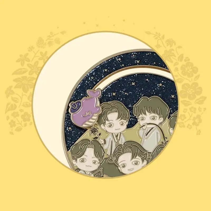 BTS - TinyTAN DALMAJUNG - Moving Badge - BTS - Magnet - Harumio
