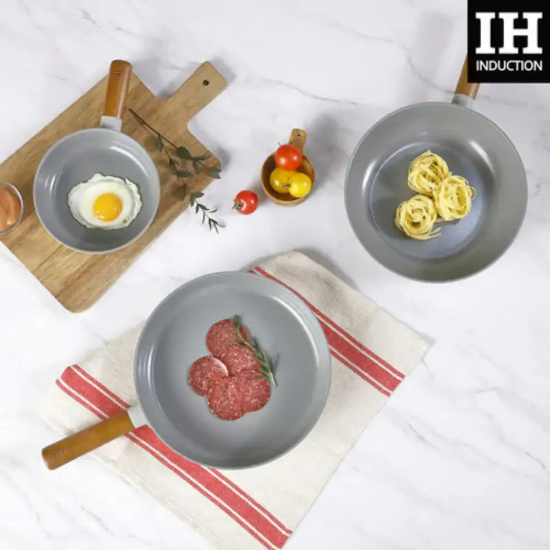 Neoflam - FIKA Reserve Pan Set Of 4 - Neoflam - Frying Pan - Harumio