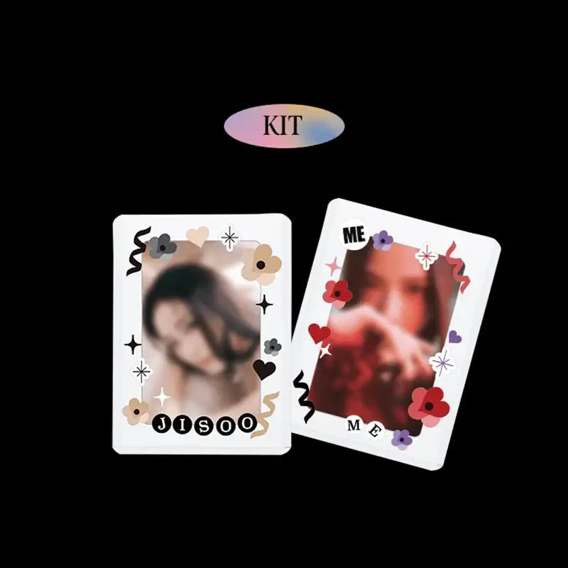 BlackPink Jisoo - Me - Photo Card Deco Kit - BlackPink - Deco Kit - Harumio