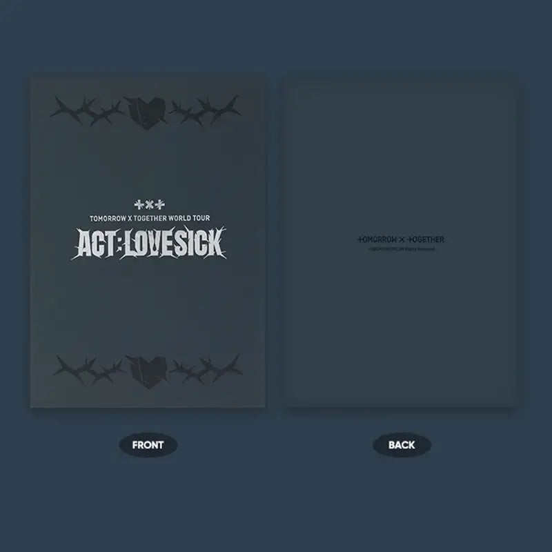 TXT - ACTLOVESICK - Mini Photo Book - TXT - Collectible - Harumio TXT - ACTLOVESICK - Mini Photo Book - TXT - Collectible - Harumio