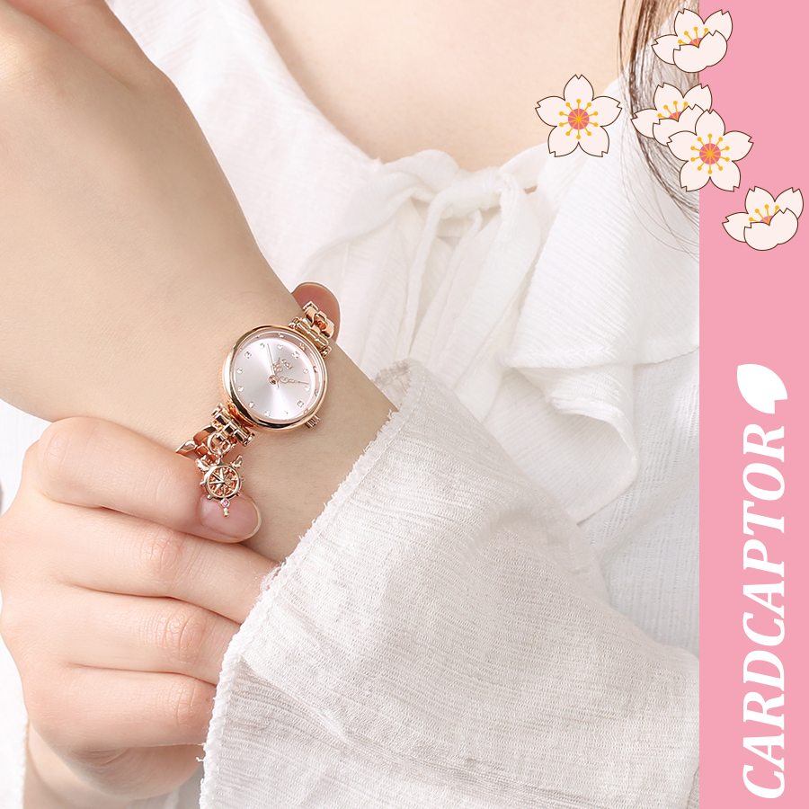 OST x Cardcaptor Sakura - Clear Metal Heart Choker Watch