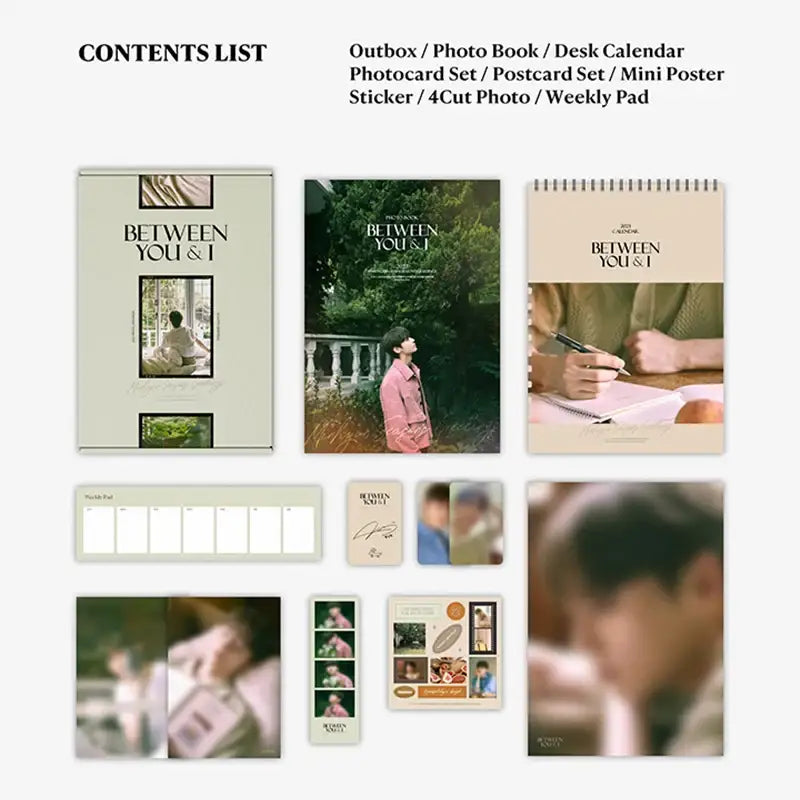 Hwang Min Hyun - 2023 Season's Greetings - BETWEEN YOU & I - Hwang Min-hyun - Season's Greetings - Harumio